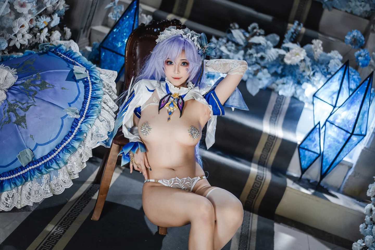 蜜汁猫裘 - 鸣潮 坎特蕾拉 [132P,9V-4.9GB]p01 tg@simisebaisi 【丝足阁】031.webp